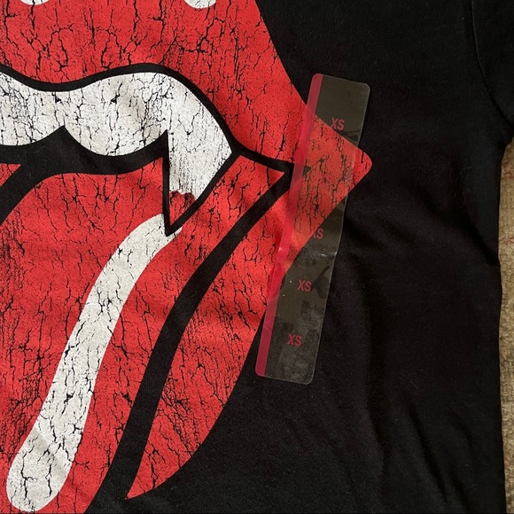 Mens NWT The Rolling Stones Iconic Tongue T-Shirt, XS - Picture 4 of 5